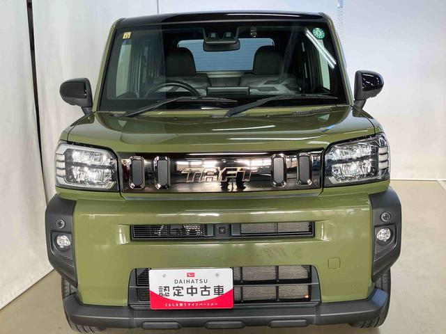 タフトGターボスマートアシスト付き シートヒーター スカイフィールトップ 電動パーキングブレーキ コーナーセンサー オートライト・ハイビーム LEDヘッドランプ キーフリー アルミホイール(鳥取県)の中古車