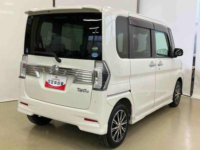 タントカスタムＸ　トップエディションＳＡIIスマートアシスト付き　ナビゲーションシステム付き　バックカメラ付き　両側スライド・片側電動　キーフリーシステム　ステアリングスイッチ　アイドリングストップ　オートライト　アルミホイール　オートエアコン（鳥取県）の中古車