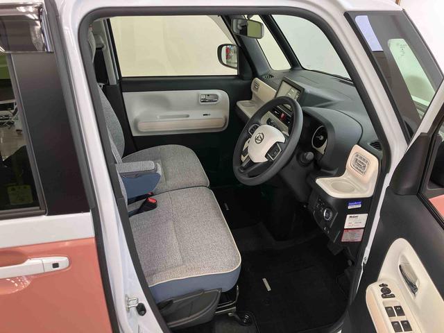 ムーヴキャンバスストライプスＧターボスマートアシスト付き　ホッとカップホルダー　コーナーセンサー　オートライト・ハイビーム　ＬＥＤヘッドランプ　キーフリー　両側電動スライドドア　電動パーキングブレーキ　ステアリングスイッチ　４ＷＤ（鳥取県）の中古車