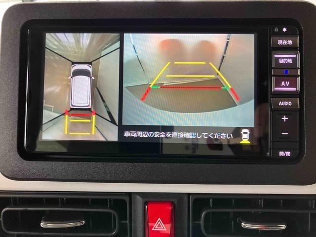 ムーヴキャンバスストライプスＧターボスマートアシスト付き　ホッとカップホルダー　コーナーセンサー　オートライト・ハイビーム　ＬＥＤヘッドランプ　キーフリー　両側電動スライドドア　電動パーキングブレーキ　ステアリングスイッチ　４ＷＤ（鳥取県）の中古車