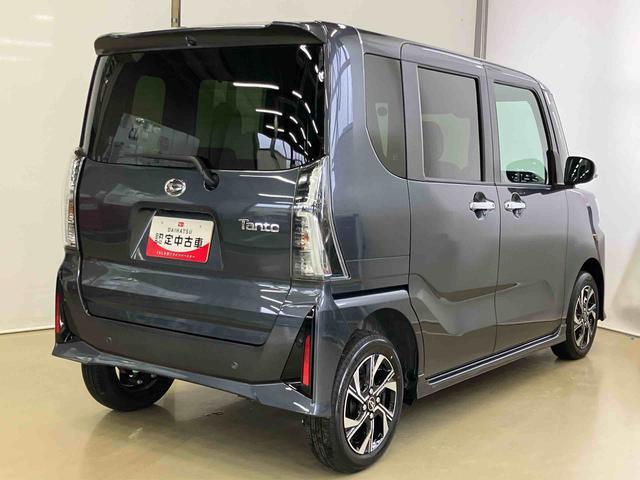 タントカスタムＸスマートアシスト付き　オートライト・ハイビーム　ＬＥＤヘッドランプ　コーナーセンサー　両側電動スライドドア　電動パーキングブレーキ　ブレーキホールドシステム　キーフリーシステム　オートエアコン（鳥取県）の中古車