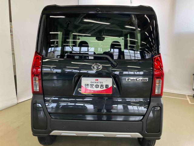 タントファンクロススマートアシスト付き　オートライト・ハイビーム　ＬＥＤヘッドランプ　コーナーセンサー　両側電動スライドドア　電動パーキングブレーキ　ブレーキホールドシステム　キーフリーシステム（鳥取県）の中古車