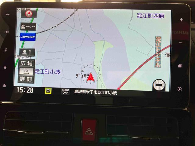 タントカスタムRSスマートアシスト付き オートライト・ハイビーム ナビゲーションシステム付き パノラマモニター付き ドライブレコーダー付き 両側電動スライドドア 電動パーキングブレーキ ブレーキホールドシステム(鳥取県)の中古車