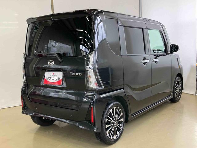 タントカスタムＲＳスマートアシスト付き　アダプティブクルーズコントロール　両側電動スライドドア　アルミホイール　ステアリングスイッチ　キーフリーシステム　電動格納ドアミラー　オートライト・ハイビーム（鳥取県）の中古車