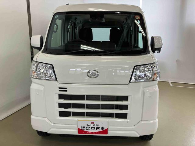 ハイゼットカーゴクルーズスマートアシスト付き　パートタイム４ＷＤ　衝突回避支援ブレーキ　誤発進抑制制御機能　オートライト・ハイビーム　パワーウィンドウ　両側スライドドア　ＭＴ車　キーレスエントリー（鳥取県）の中古車