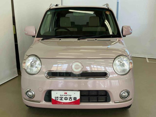 ミラココアココアプラスＧナビゲーションシステム付き　バックカメラ付き　スペアタイヤ付き　キーフリーシステム　電動格納ドアミラー　パワーウィンドウ　オートエアコン　マニュアルレベリング機能　フォグランプ付き（鳥取県）の中古車