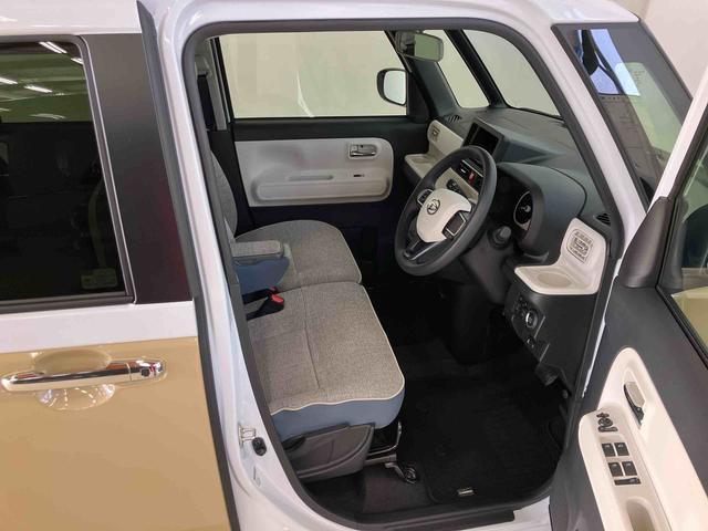 ムーヴキャンバスストライプスGスマートアシスト付き コーナーセンサー オートライト・ハイビーム LEDヘッドランプ キーフリー 両側電動スライドドア 電動パーキングブレーキ ステアリングスイッチ ホッとカップホルダー(鳥取県)の中古車