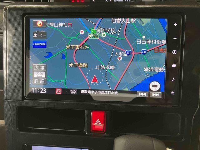 トールＧスマートアシスト付き　ナビゲーションシステム付き　パノラマモニター付き　ドライブレコーダー付き　両側電動スライドドア　ステアリングスイッチ　キーフリーシステム　ＥＴＣ付き　電動格納ドアミラー（鳥取県）の中古車