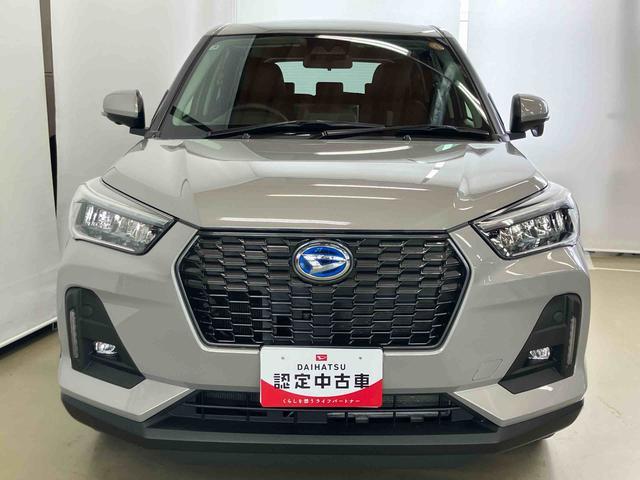 ロッキープレミアムG HEVスマートアシスト付き HEV車 パノラマカメラ付き コーナーセンサー キーフリーシステム オートライト・ハイビーム ステアリングスイッチ アダプティブクルーズコントロール シートヒーター(鳥取県)の中古車
