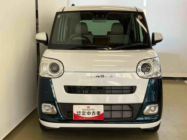 ムーヴキャンバス 中古車 ストライプスＧスマートアシスト付き　ディスプレイオーディオ付き　バックカメラ付き　ＬＥＤヘッドランプ　キーフリー　両側電動スライドドア　電動パーキングブレーキ　ステアリングスイッチ　ホッとカップホルダー