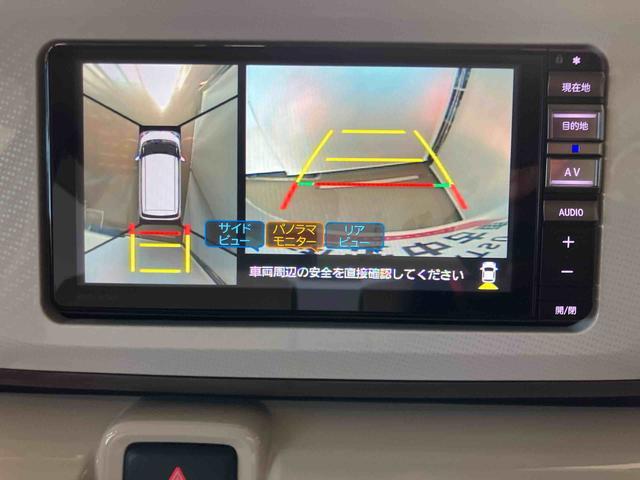 ムーヴキャンバスＧメイクアップリミテッド　ＳＡIIIスマートアシスト付き　ナビゲーションシステム付き　パノラマモニター付き　ドライブレコーダー付き　ＥＴＣ付き　両側電動スライドドア　オートライト・ハイビーム　キーフリーシステム　ステアリングスイッチ（鳥取県）の中古車