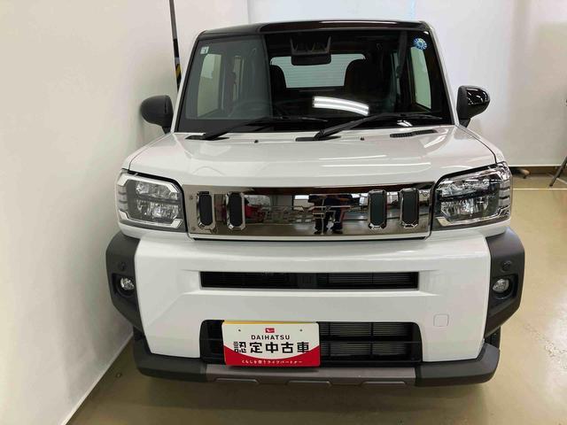 タフト 中古車 Ｇ　ダーククロムベンチャースマートアシスト付き　シートヒーター　スカイフィールトップ　電動パーキングブレーキ　コーナーセンサー　オートライト・ハイビーム　ＬＥＤヘッドランプ　キーフリー　アルミホイール