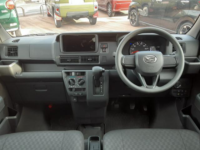 ハイゼットカーゴクルーズターボ　キーフリー　パワーウィンドゥワンオーナー　禁煙車　キーフリー　衝突回避支援システム　誤発信抑制制御機能　　マニュアルエアコン　パワーウインドウ　アイドリングストップ　リヤフルフラットシート　オーディオレス（埼玉県）の中古車