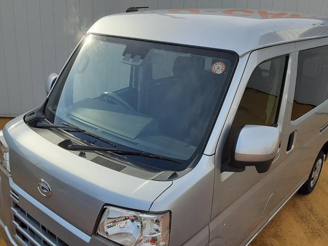 ハイゼットカーゴクルーズターボ　キーフリー　パワーウィンドゥワンオーナー　禁煙車　キーフリー　衝突回避支援システム　誤発信抑制制御機能　　マニュアルエアコン　パワーウインドウ　アイドリングストップ　リヤフルフラットシート　オーディオレス（埼玉県）の中古車