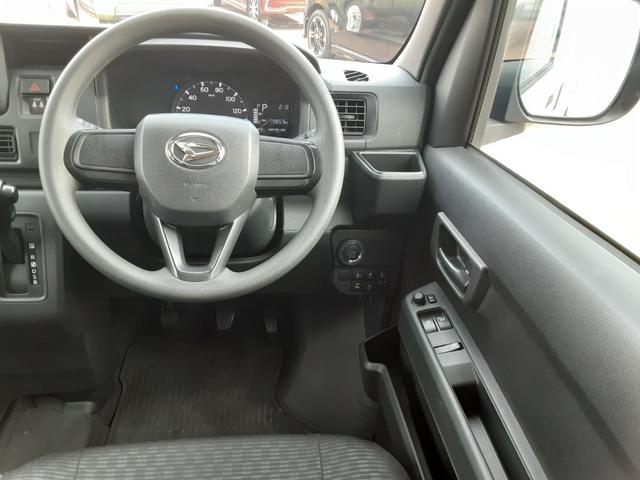 ハイゼットカーゴクルーズターボ　キーフリー　パワーウィンドゥワンオーナー　禁煙車　キーフリー　衝突回避支援システム　誤発信抑制制御機能　　マニュアルエアコン　パワーウインドウ　アイドリングストップ　リヤフルフラットシート　オーディオレス（埼玉県）の中古車