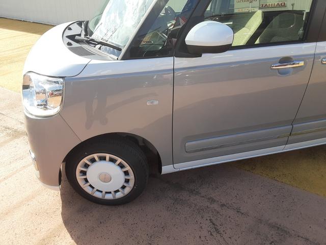 ムーヴキャンバスストライプスＧ　９インチスマホ連携ディスプレイオーディオワンオーナー　禁煙車　両側パワースライドドア　運転席助手席シートヒーター　純正ホイールキャップ　クリアランスソナー　ＬＥＤヘッドライト　ＬＥＤフォグランプ　衝突回避支援システム　誤発信抑制制御機能（埼玉県）の中古車