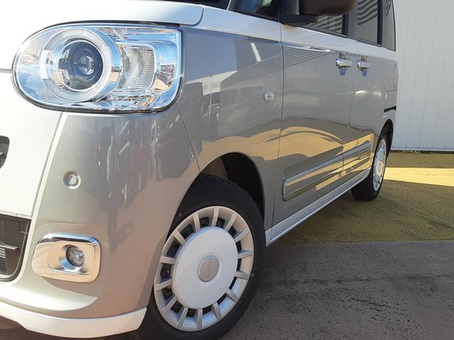 ムーヴキャンバスストライプスＧ　９インチスマホ連携ディスプレイオーディオワンオーナー　禁煙車　両側パワースライドドア　運転席助手席シートヒーター　純正ホイールキャップ　クリアランスソナー　ＬＥＤヘッドライト　ＬＥＤフォグランプ　衝突回避支援システム　誤発信抑制制御機能（埼玉県）の中古車