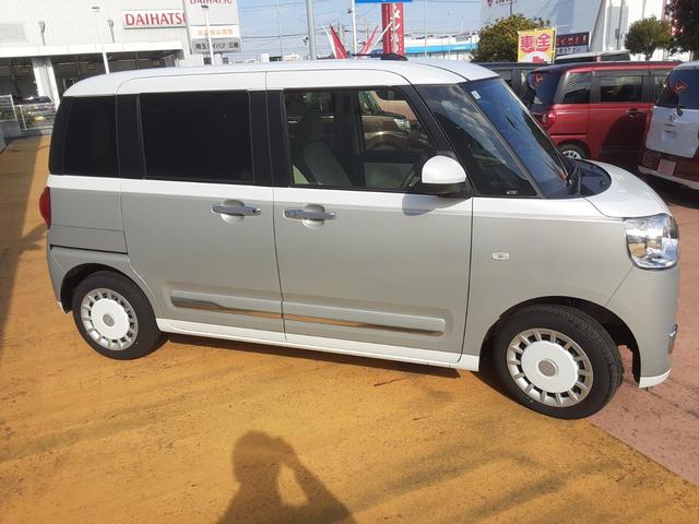 ムーヴキャンバスストライプスＧ　９インチスマホ連携ディスプレイオーディオワンオーナー　禁煙車　両側パワースライドドア　運転席助手席シートヒーター　純正ホイールキャップ　クリアランスソナー　ＬＥＤヘッドライト　ＬＥＤフォグランプ　衝突回避支援システム　誤発信抑制制御機能（埼玉県）の中古車