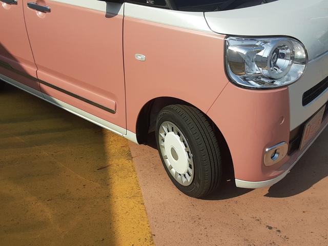 ムーヴキャンバスストライプスＧ　スマホ連携ディスプレイオーディオ　試乗車禁煙車　ワンオーナー　電動格納ミラー　両側電動スライドドア　ＬＥＤヘッドライト　シートヒーター　オートエアコン　キーフリー　９インチスマホ連携ディスプレイオーディオ　電動パーキングブレーキ（埼玉県）の中古車