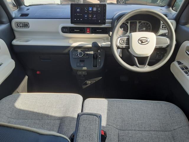 ムーヴキャンバスストライプスＧ　スマホ連携ディスプレイオーディオ　試乗車禁煙車　ワンオーナー　電動格納ミラー　両側電動スライドドア　ＬＥＤヘッドライト　シートヒーター　オートエアコン　キーフリー　９インチスマホ連携ディスプレイオーディオ　電動パーキングブレーキ（埼玉県）の中古車