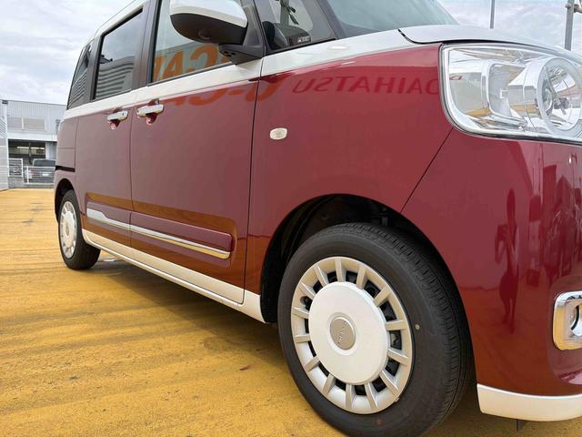 ムーヴキャンバスストライプスＧ／両側電動スライドドア／ＬＥＤヘッドライトワンオーナー　禁煙車　両側電動スライドドア　運転席助手席シートヒーター　ＬＥＤヘッドライト　ＬＥＤフォグランプ　衝突回避支援ブレーキ機能　誤発進抑制制御機能　アイドリングストップ　コーナーセンサー（埼玉県）の中古車