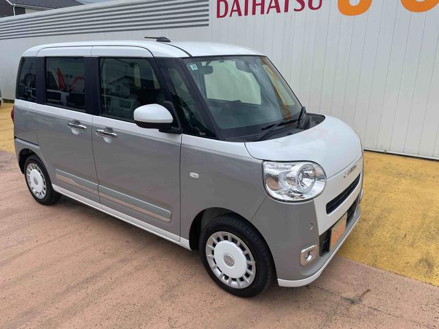 ムーヴキャンバスストライプスＧ／両側電動スライドドア／ＬＥＤヘッドライトワンオーナー　禁煙車　両側電動スライドドア　運転席助手席シートヒーター　ＬＥＤヘッドライト　ＬＥＤフォグランプ　衝突回避支援ブレーキ機能　誤発進抑制制御機能　アイドリングストップ　コーナーセンサー（埼玉県）の中古車