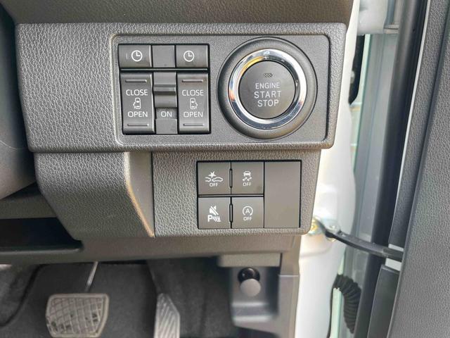 ムーヴキャンバスストライプスＧターボ／両側パワースライドドア／シートヒーターワンオーナー　禁煙車　両側パワースライドドア　運転席助手席シートヒーター　キーフリー　オートエアコン　電動パーキングブレーキ　ブレーキホールド　アダプティブクルーズコントロール　ステアリングスイッチ（埼玉県）の中古車