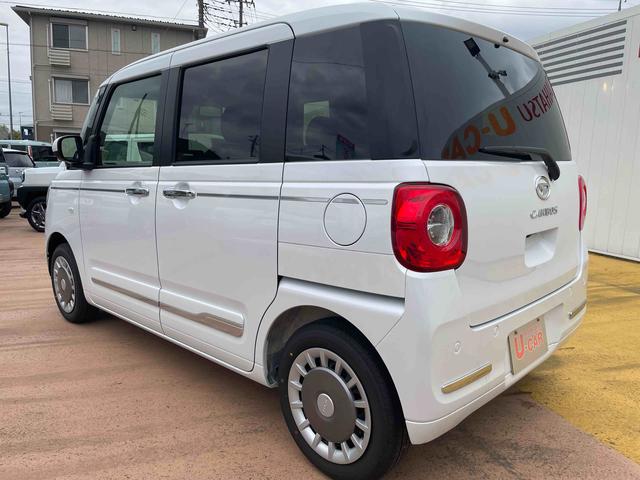 ムーヴキャンバスセオリーＧ　両側電動パワースライドドア　キーフリーワンオーナー　禁煙車　キーフリー　両側パワースライドドア　運転席助手席シートヒーター　オートエアコン　パワーウィンドウ　電動パーキングブレーキ　衝突回避支援ブレーキ　誤発進抑制制御機能（埼玉県）の中古車