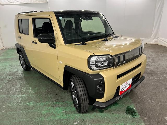 タフトG ダーククロムベンチャー 走行109キロ/純正9インチDA1年保証距離無制限 走行距離109キロ 純正ディスプレイオーディオ バックカメラ ブルートゥース 純正マット サイドエアバッグ LEDヘッドランプ アイドリングストップ シートヒーター(埼玉県)の中古車