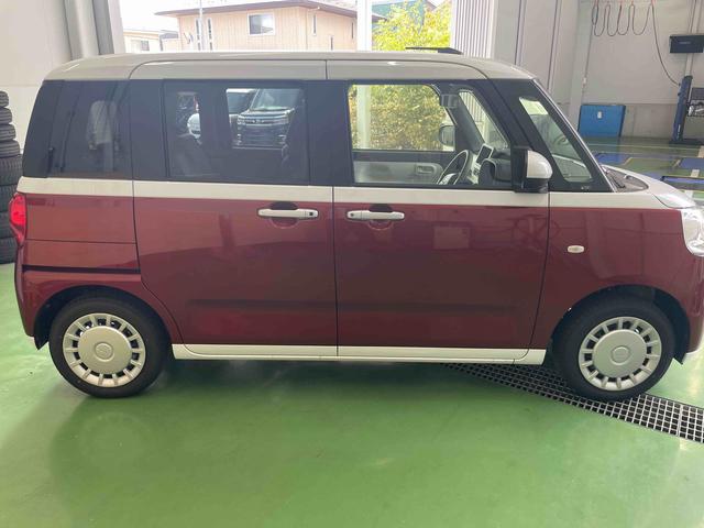 ムーヴキャンバスストライプスX キーフリー 両側電動スライドドアワンオーナー 禁煙車 両側電動スライドドア キーフリー 純正ホイールキャップ パワーウィンドウ 衝突回避支援システム 誤発進抑制制御機能 オートライト アイドリングストップ(埼玉県)の中古車