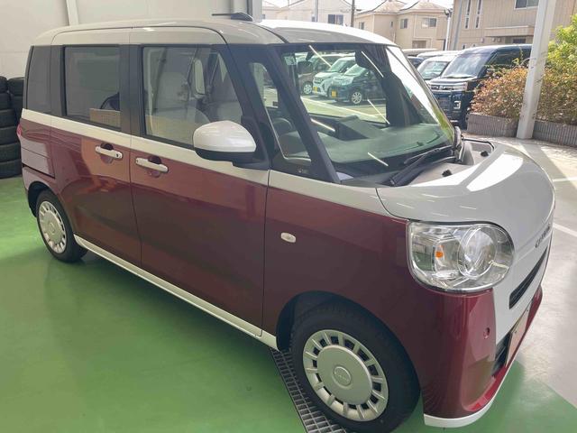 ムーヴキャンバスストライプスX キーフリー 両側電動スライドドアワンオーナー 禁煙車 両側電動スライドドア キーフリー 純正ホイールキャップ パワーウィンドウ 衝突回避支援システム 誤発進抑制制御機能 オートライト アイドリングストップ(埼玉県)の中古車