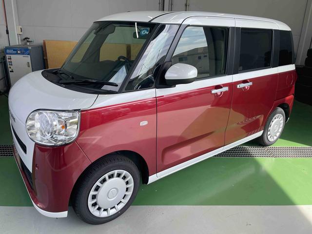 ムーヴキャンバスストライプスX キーフリー 両側電動スライドドアワンオーナー 禁煙車 両側電動スライドドア キーフリー 純正ホイールキャップ パワーウィンドウ 衝突回避支援システム 誤発進抑制制御機能 オートライト アイドリングストップ(埼玉県)の中古車