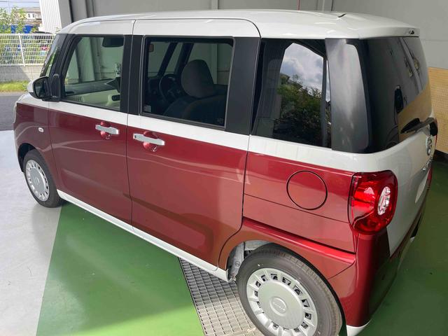 ムーヴキャンバスストライプスX キーフリー 両側電動スライドドアワンオーナー 禁煙車 両側電動スライドドア キーフリー 純正ホイールキャップ パワーウィンドウ 衝突回避支援システム 誤発進抑制制御機能 オートライト アイドリングストップ(埼玉県)の中古車
