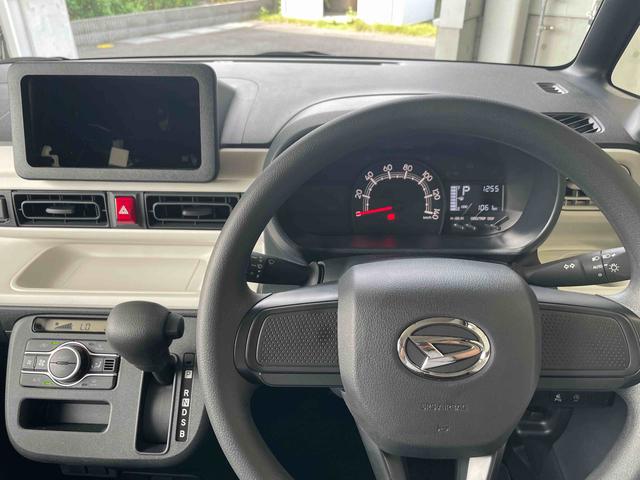 ムーヴキャンバスストライプスX キーフリー 両側電動スライドドアワンオーナー 禁煙車 両側電動スライドドア キーフリー 純正ホイールキャップ パワーウィンドウ 衝突回避支援システム 誤発進抑制制御機能 オートライト アイドリングストップ(埼玉県)の中古車