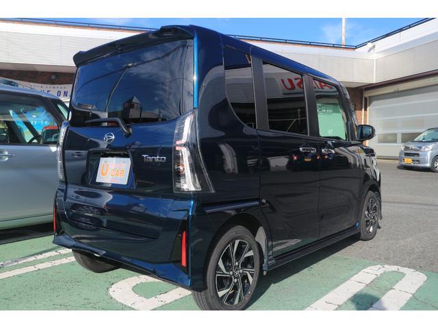 タントカスタムX 当店使用サービスカーUP車走行5031キロ サイドエアバッグ LEDヘッドランプ アイドリングストップ シートヒーター 両側電動スライドドア プッシュボタンスタート オート格納式ドアミラー(埼玉県)の中古車