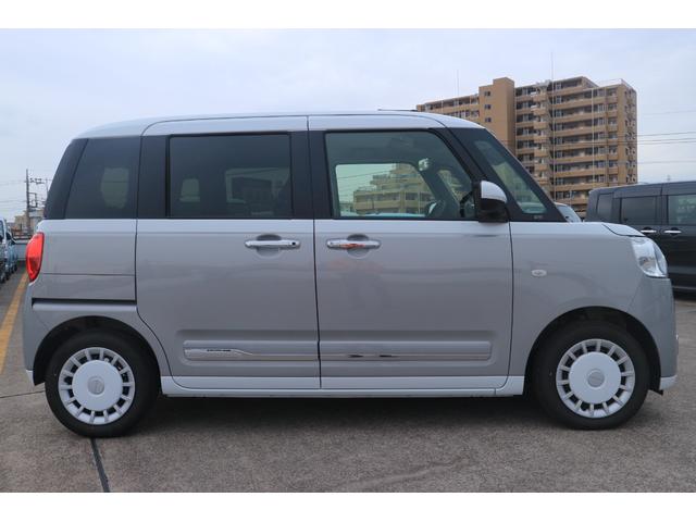 ムーヴキャンバスストライプスＧ　当店使用試乗車ＵＰ車純正ナビ　バックモニター　左右パワースライドドア　左右シートヒーター　クリアランスソナー（埼玉県）の中古車