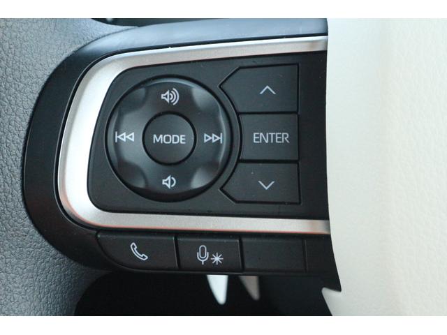 ムーヴキャンバスストライプスＧ　当店使用試乗車ＵＰ車純正ナビ　バックモニター　左右パワースライドドア　左右シートヒーター　クリアランスソナー（埼玉県）の中古車