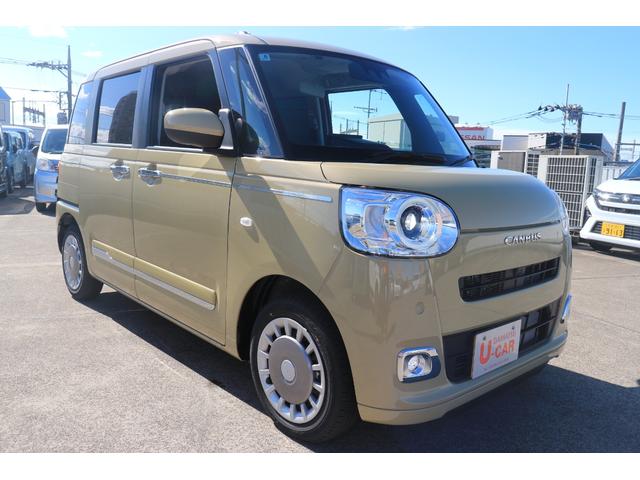 ムーヴキャンバスセオリーＧターボ　当店使用試乗車ＵＰ車ディスプレイオーディオ・バックモニター・アダプティブクルーズコントロール・左右シートヒーター・左右パワースライドドア付（埼玉県）の中古車