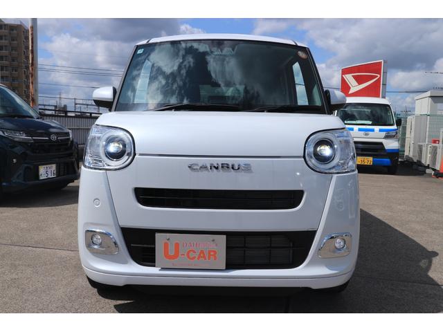 ムーヴキャンバスセオリーＧ　当店使用サービスカーＵＰ車左右パワースライドドア・左右シートヒーター・クリアランスソナー・バックカメラ付（埼玉県）の中古車