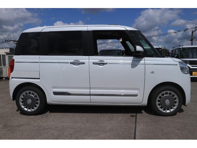 ムーヴキャンバスセオリーＧ　当店使用サービスカーＵＰ車左右パワースライドドア・左右シートヒーター・クリアランスソナー・バックカメラ付（埼玉県）の中古車