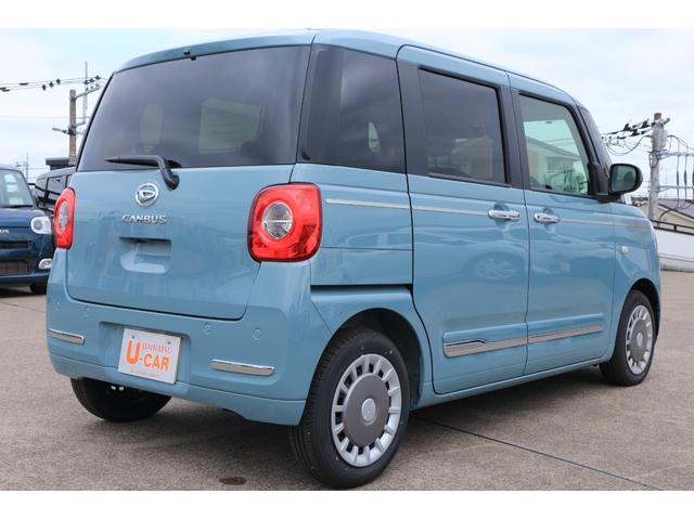 ムーヴキャンバスセオリーGターボ 当店使用試乗車UP車1年保証・走行無制限 純正ナビ バックモニター アダプティブクルーズコントロール 左右パワースライドドア 左右シートヒーター クリアランスソナー(埼玉県)の中古車