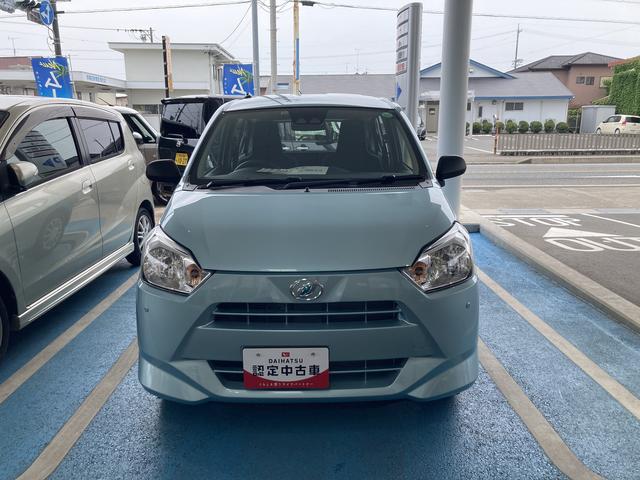 ミライースＬ　ＳＡIII１３インチフルホイールキャップ　マルチリフレクターハロゲンヘッドランプ　可倒式ドアミラー　自発光式デジタルメーターアンバーイルミネーションメーター　マニュアルエアコン（ダイヤル式）　キーレスエントリー（静岡県）の中古車