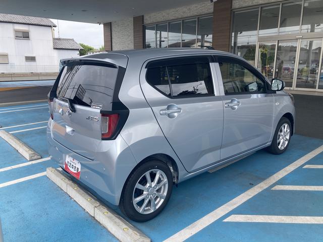 ミライースＧ　ＳＡIII１４インチアルミホイール　ＬＥＤヘッドランプ　オート格納式カラードドアミラー　自発光式デジタルメーターブルーイルミネーションメーター　オートエアコン（プッシュ式）　キーフリーシステム（静岡県）の中古車