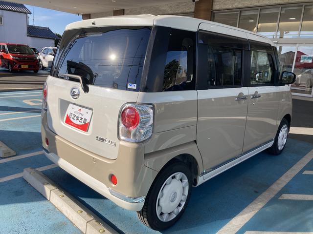 ムーヴキャンバスＧメイクアップＶＳ　ＳＡIII１４インチフルホイールキャップ　ＬＥＤヘッドランプ　キーフリーシステム　両側パワースライドドア　オートエアコン（プッシュ式）　オートライト　置きラクボックス（静岡県）の中古車