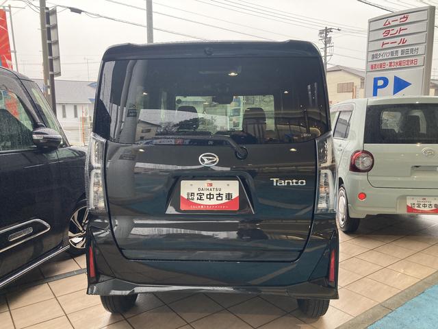 タントカスタムＸ１４インチアルミホイール　大型エアロバンパー　フルＬＥＤヘッドランプ　オート格納式カラードドアミラー　両側パワースライドドア　キーフリーシステム　プッシュボタンスタート（静岡県）の中古車