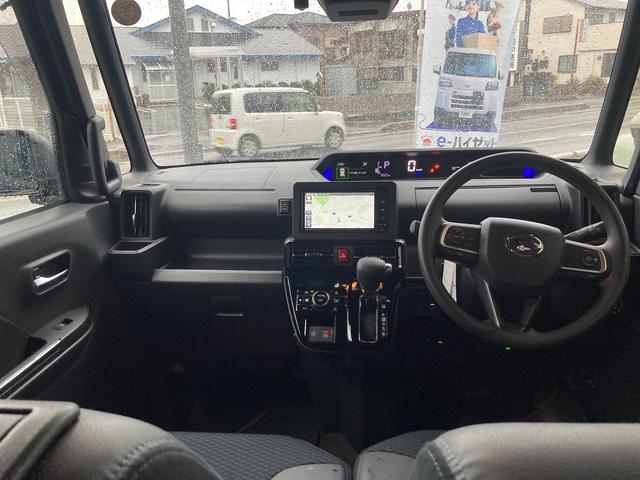 タントカスタムＸ１４インチアルミホイール　大型エアロバンパー　フルＬＥＤヘッドランプ　オート格納式カラードドアミラー　両側パワースライドドア　キーフリーシステム　プッシュボタンスタート（静岡県）の中古車