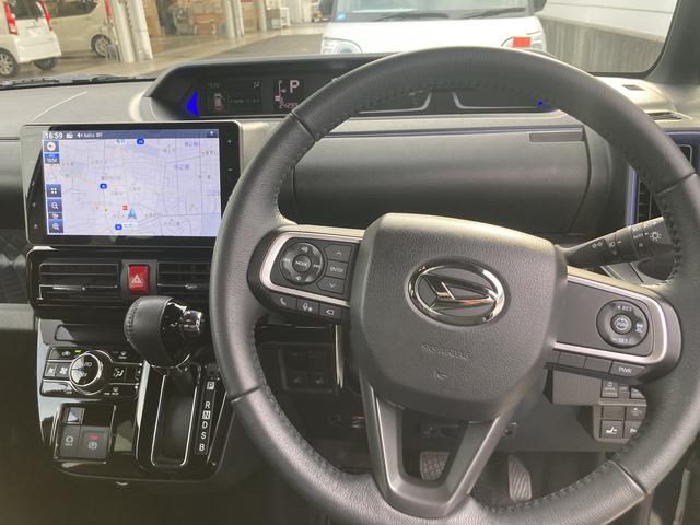 タントカスタムＲＳスタイルセレクション１５インチアルミホイール　キーフリーシステム　プッシュボタンスタート　オートエアコン（プッシュ式）　フルＬＥＤヘッドランプ　オート格納式カラードドアミラー　本革巻ステアリングホイール（静岡県）の中古車