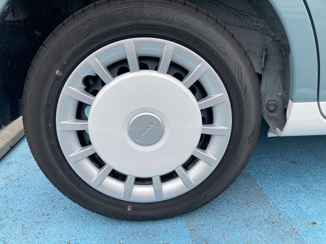 ムーヴキャンバスストライプスG14インチフルホイールキャップ LEDヘッドランプ LEDフォグランプ ホっとカップホルダー 両側パワースライドドア キーフリーシステム プッシュボタンスタート UVカットガラス(静岡県)の中古車