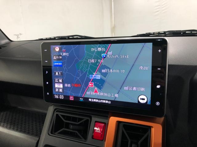 タフトGターボ 走行22601キロ/純正9型フルセグナビ/ドラレコ1年保証距離無制限 走行距離22601キロ 純正フルセグナビ パノラマモニター ドラレコ 純正マット サイドエアバッグ LEDヘッドランプ アイドリングストップ シートヒーター オート格納式ドアミラー(埼玉県)の中古車