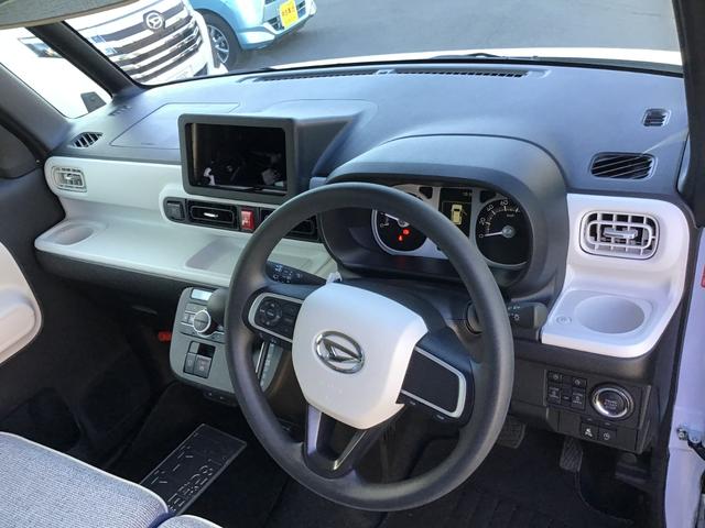 ムーヴキャンバスストライプスG LEDヘッドランプ/シートヒーター/マット1年保証距離無制限 純正マット サイドエアバッグ LEDヘッドランプ アイドリングストップ シートヒーター 両側電動スライドドア プッシュボタンスタート キーフリー(埼玉県)の中古車